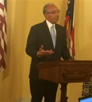 CMSD Board Member Heard testifying at House hearing. CMSD Board Member Heard testifying at House hearing.